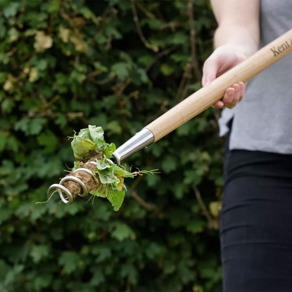 Kent & Stowe Stainless Steel Long Corkscrew Weeder - Image 3
