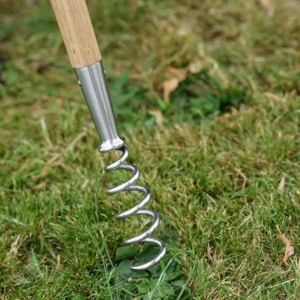 Kent & Stowe Stainless Steel Long Corkscrew Weeder - Image 4